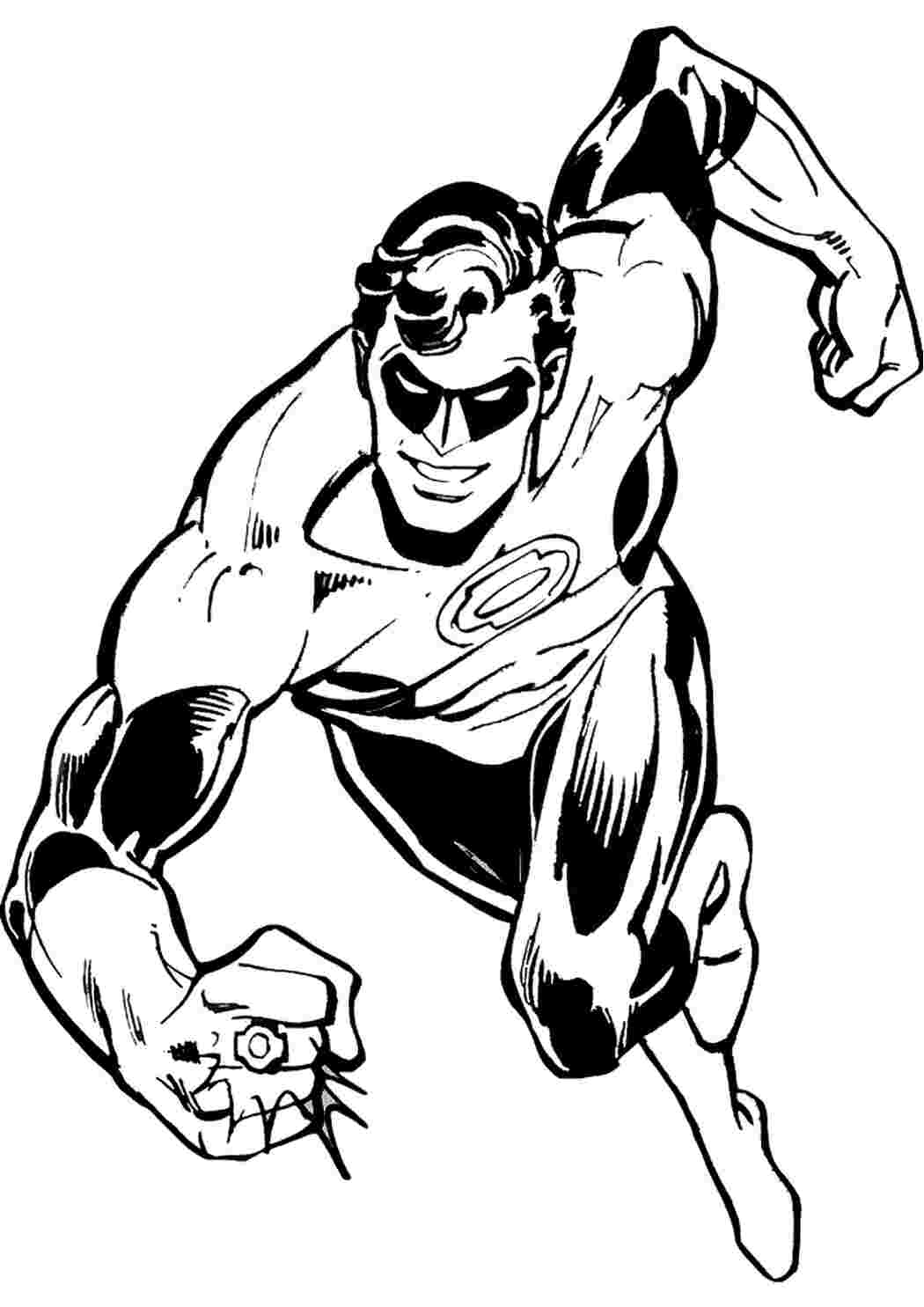 Супергеройські розмальовки завантажити та роздрукувати безкоштовно
