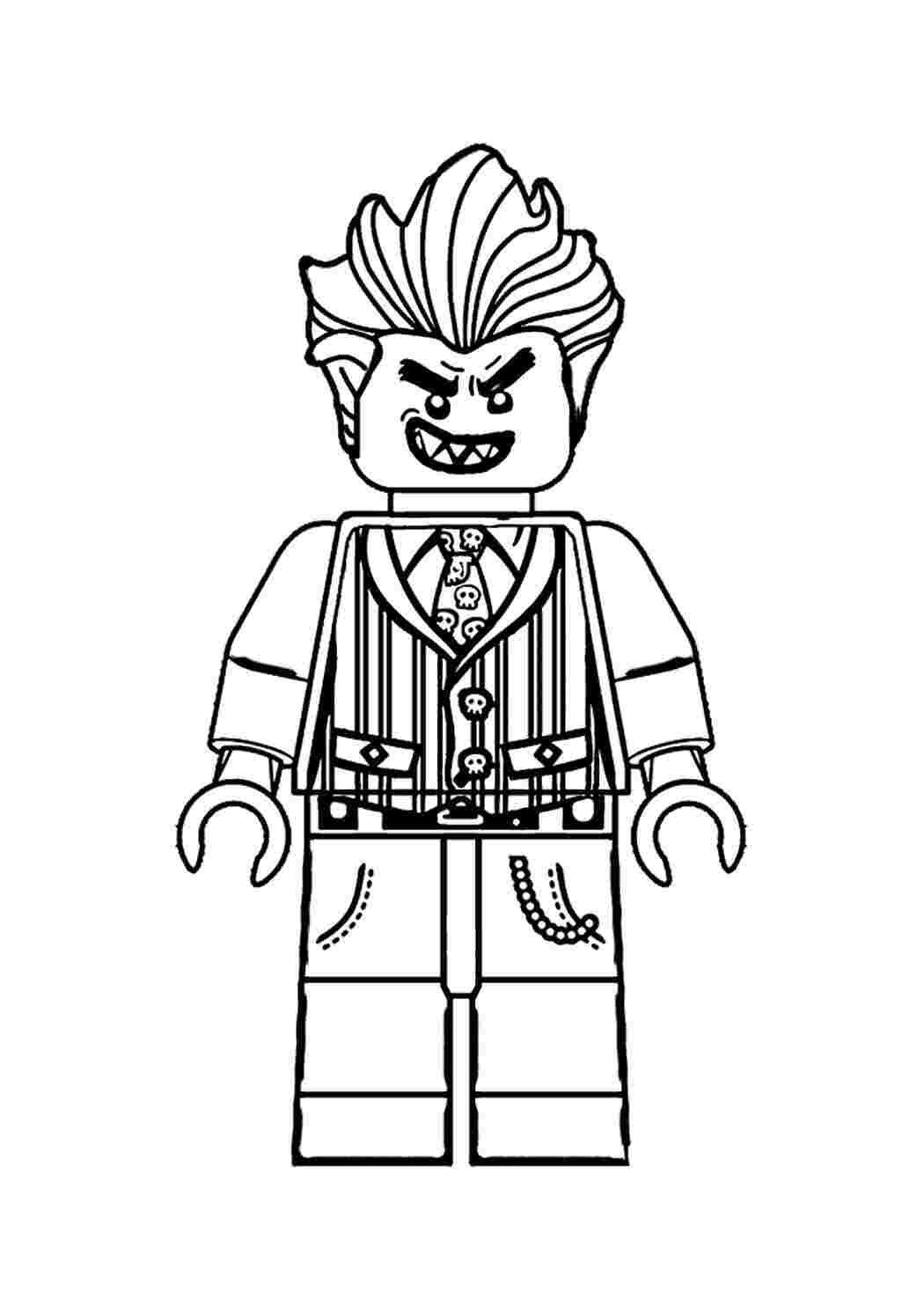 Злий Джокер розмальовки завантажити та роздрукувати безкоштовно