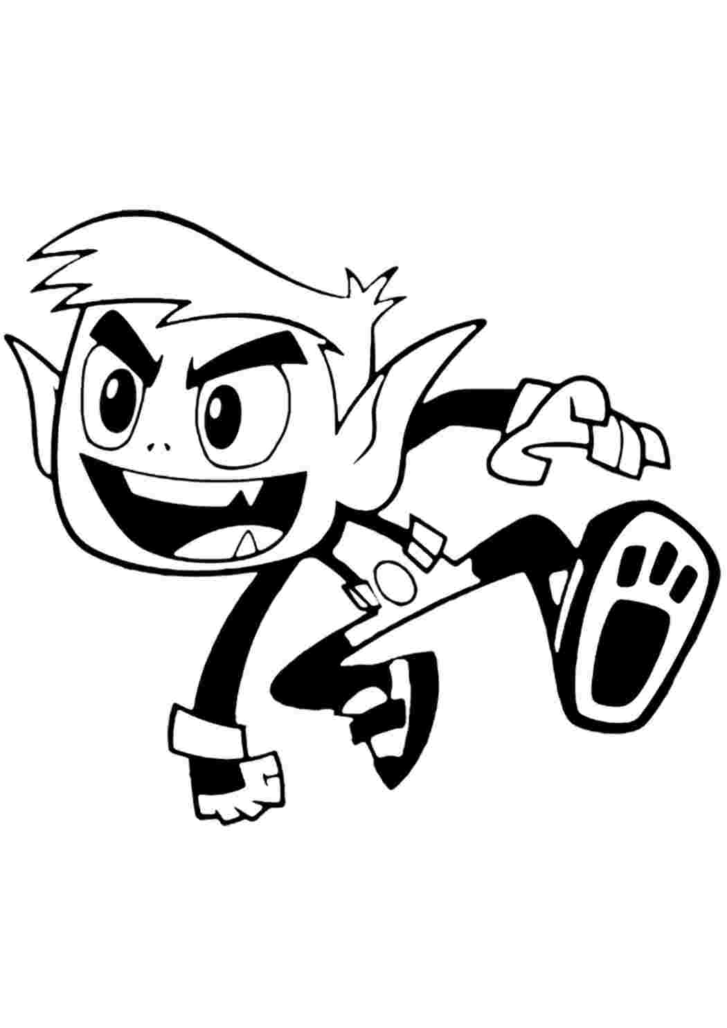 Бист Бой Розфарбувати та Роздрукувати безкоштовно