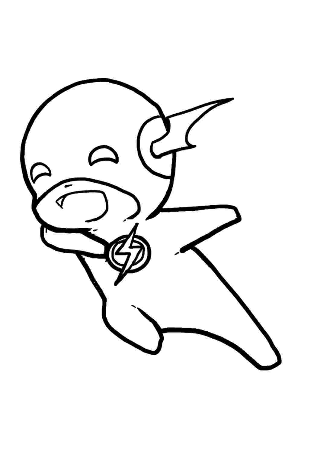 Малюнок Малюка Флеша Завантажити та роздрукувати безкоштовно