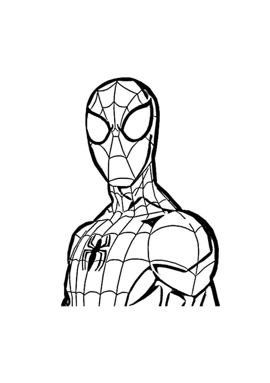 Половина розмальовок супергероя завантажити та роздрукувати безкоштовно