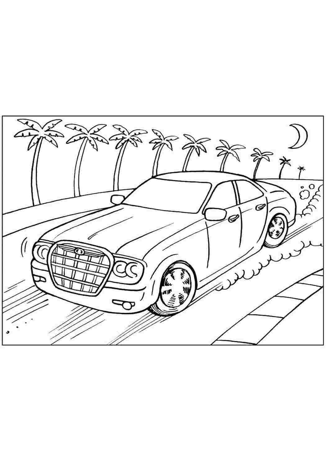 Раскраска Автомобіль