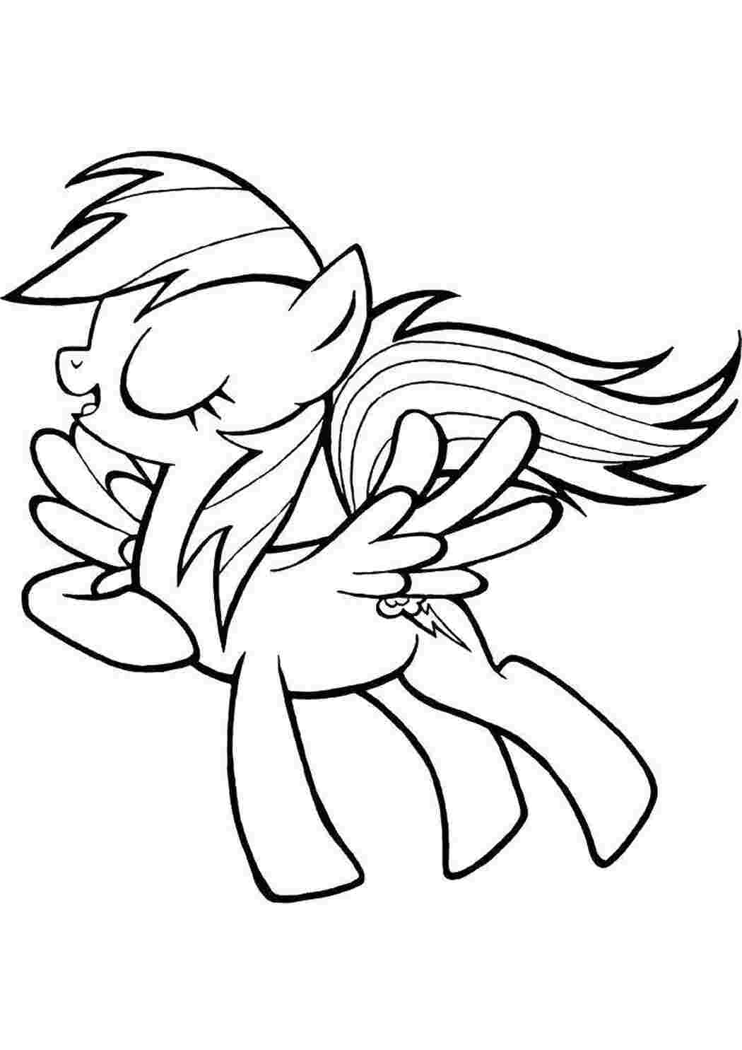 Раскраска Пні з My Little Pony