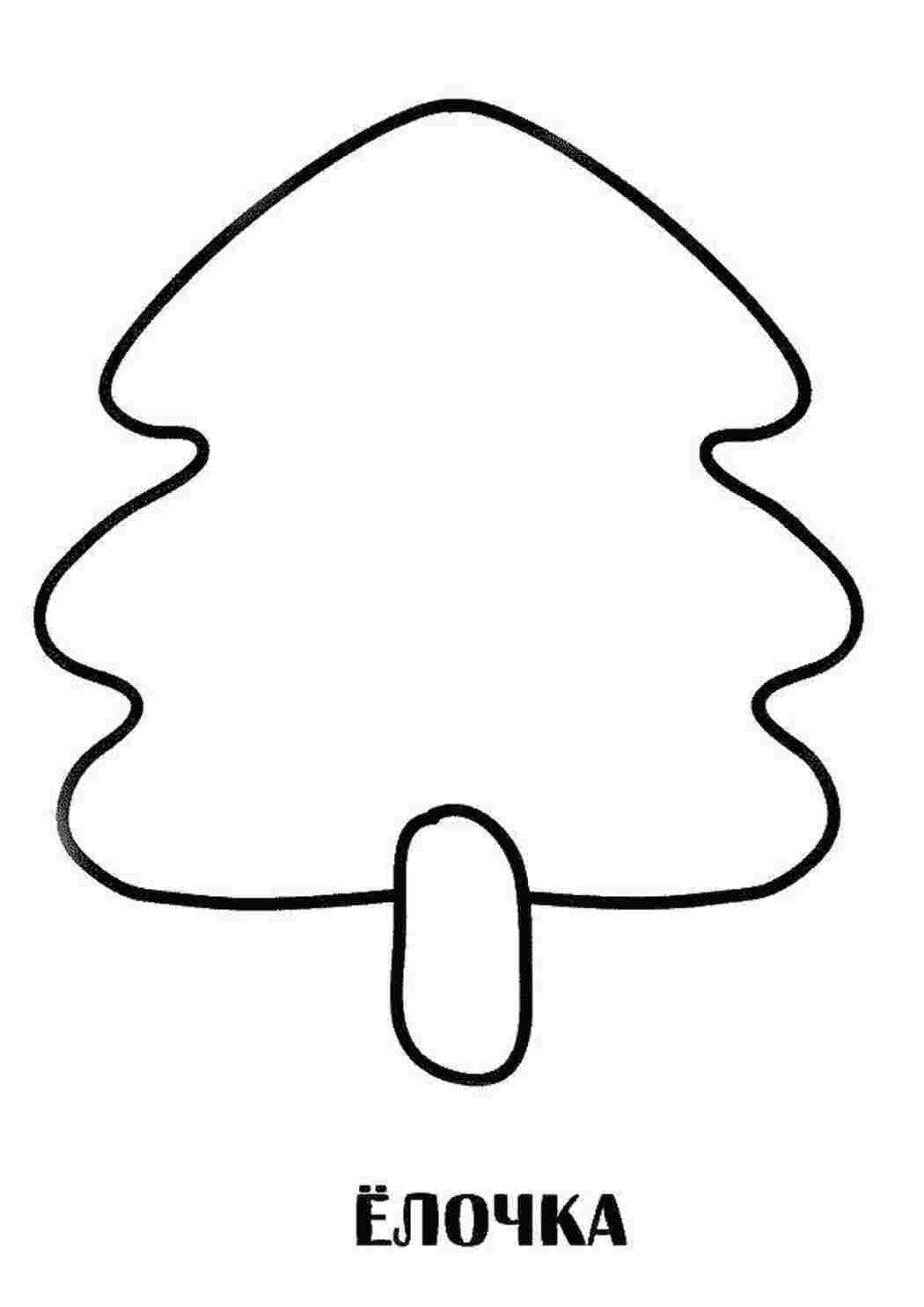 Раскраска Ялинка