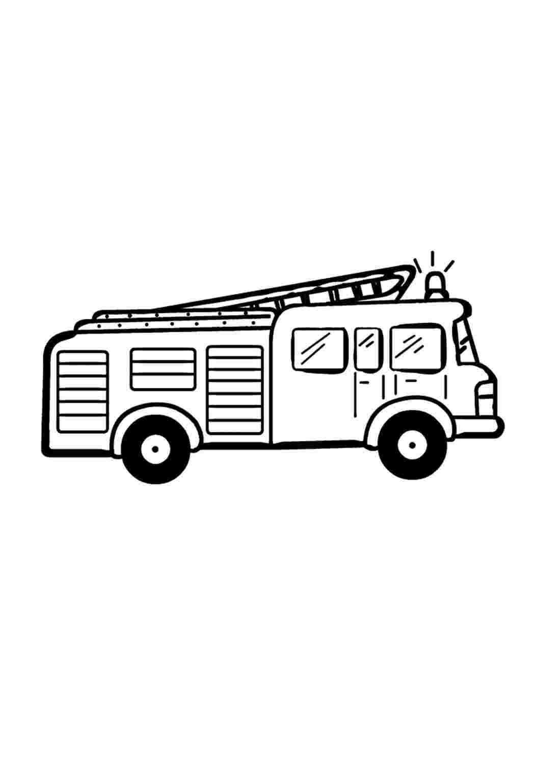 Раскраска Гарні розмальовки Машинка для малюків