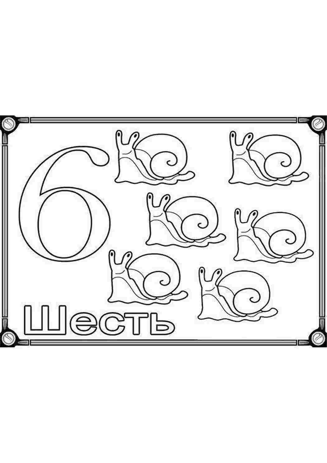 Раскраска Розмальовки з цифрами