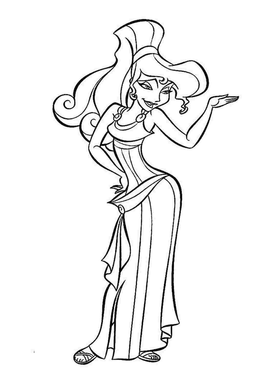 Раскраска Геркулес