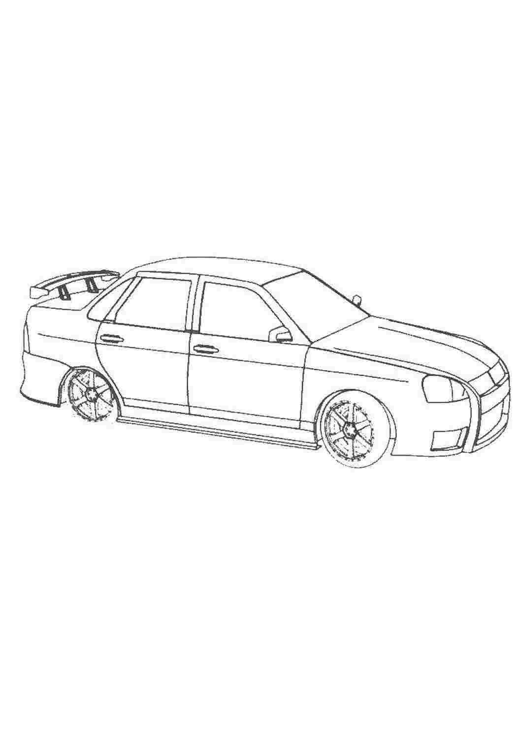 Раскраска Автомобіль