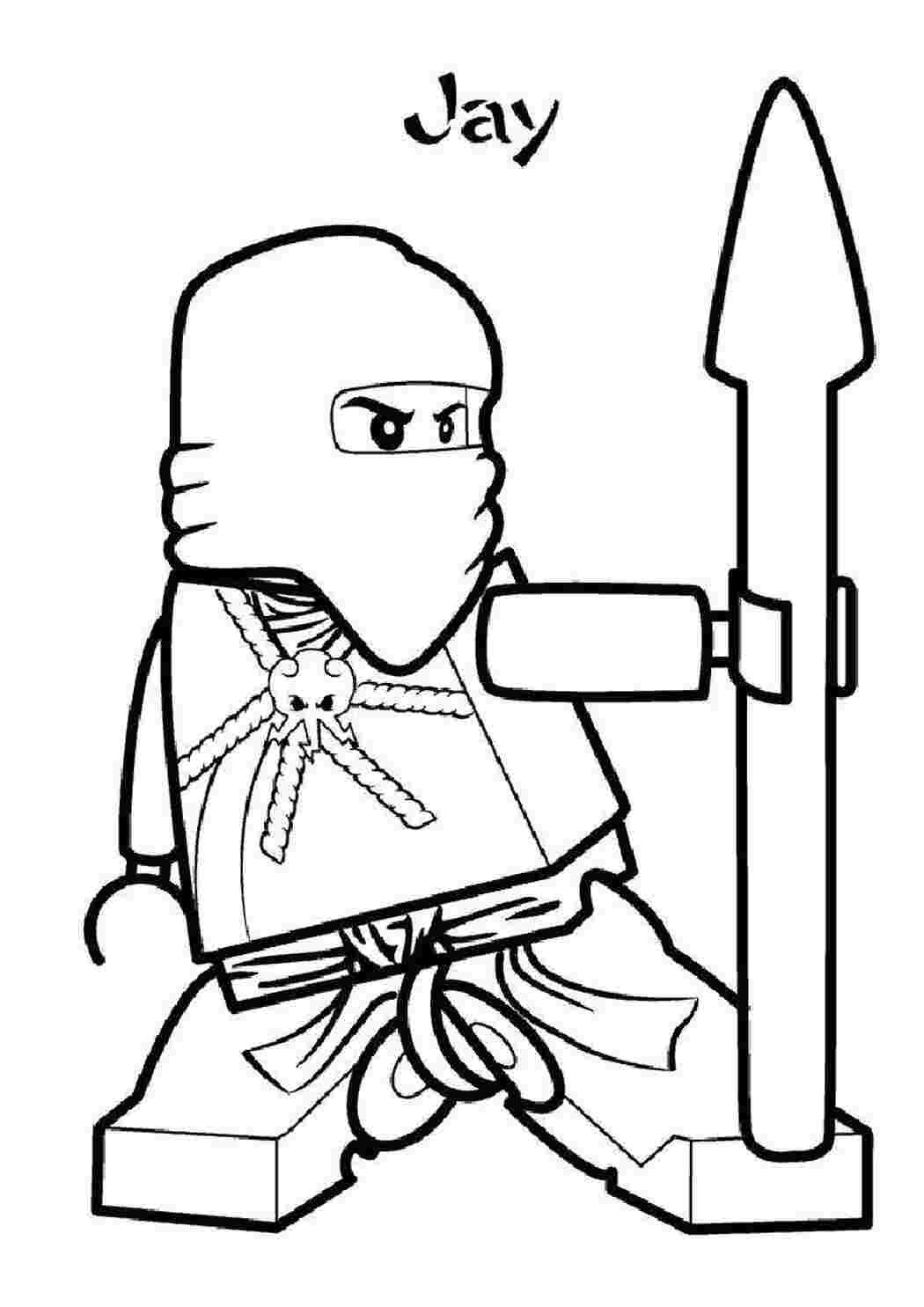 Раскраска Джей