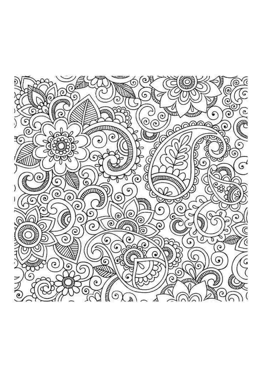 Раскраска Візерунки