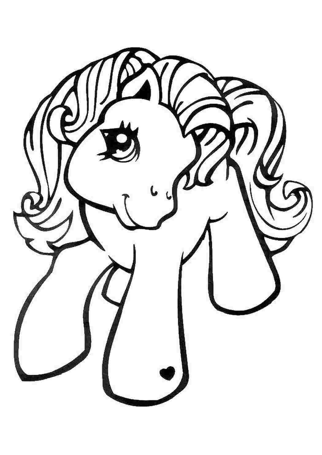 Раскраска Пні з My Little Pony