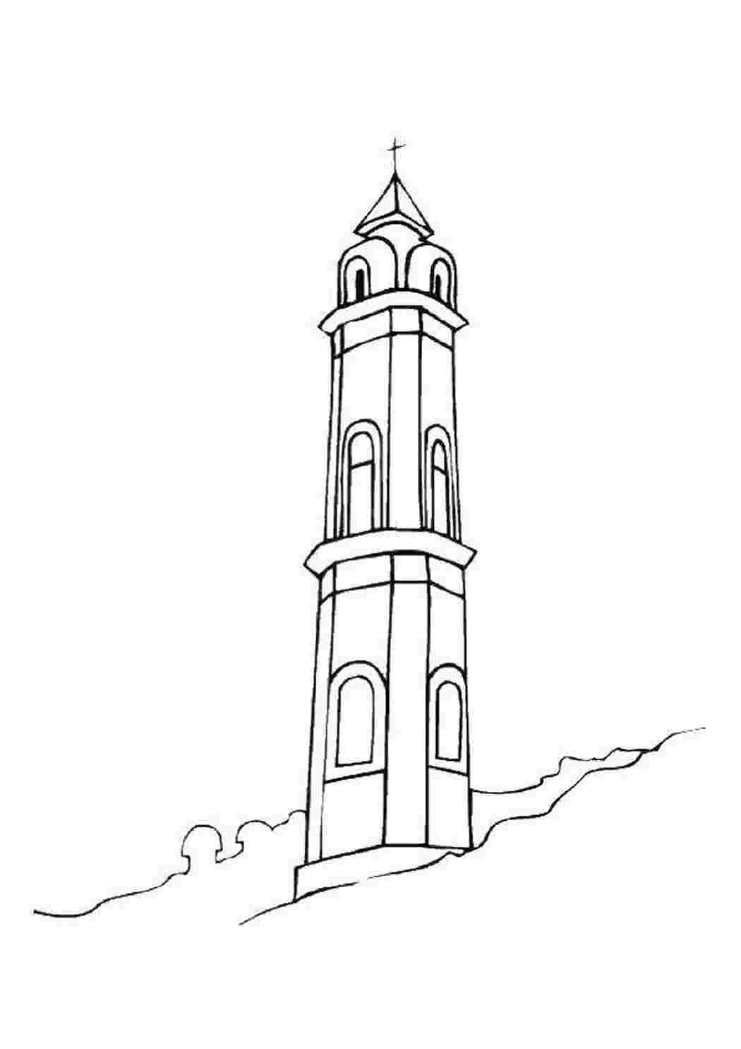 Раскраска Церква