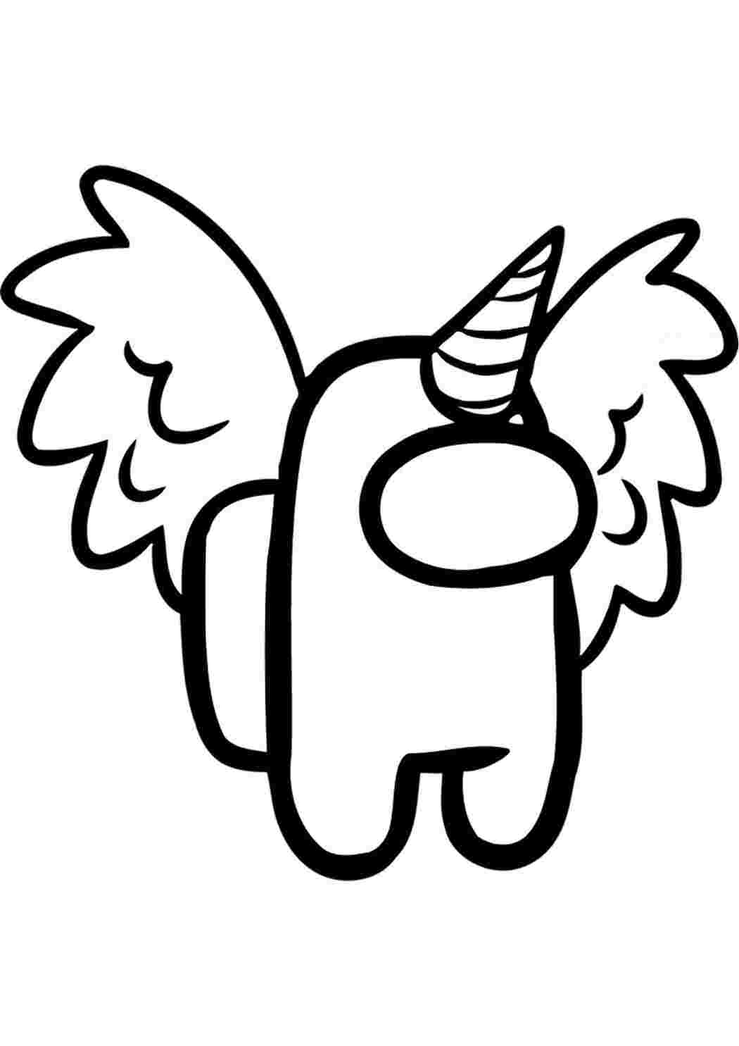 Раскраска Гарні розмальовки Єдиноріг