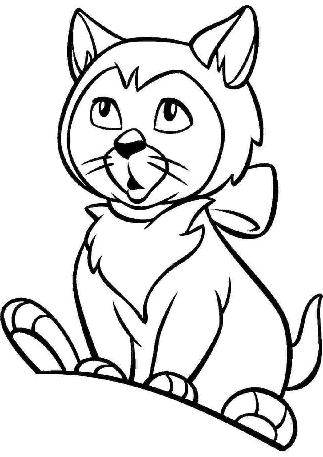 Раскраска Кошеня