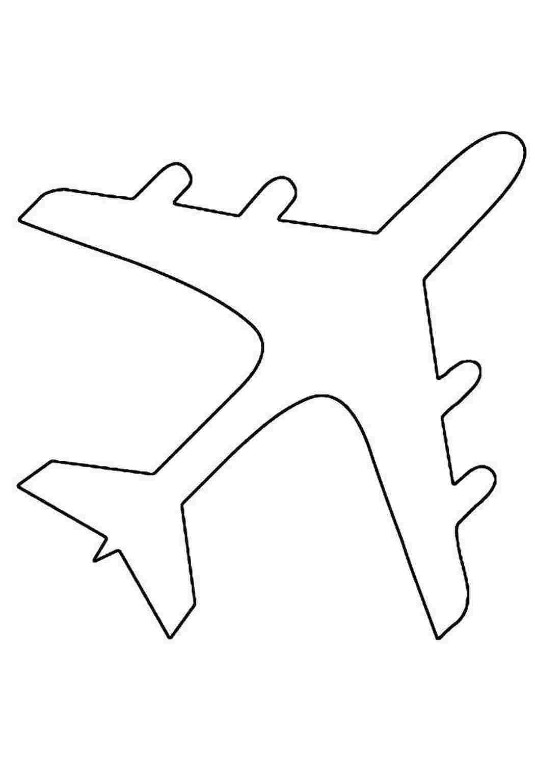 Раскраска Літак