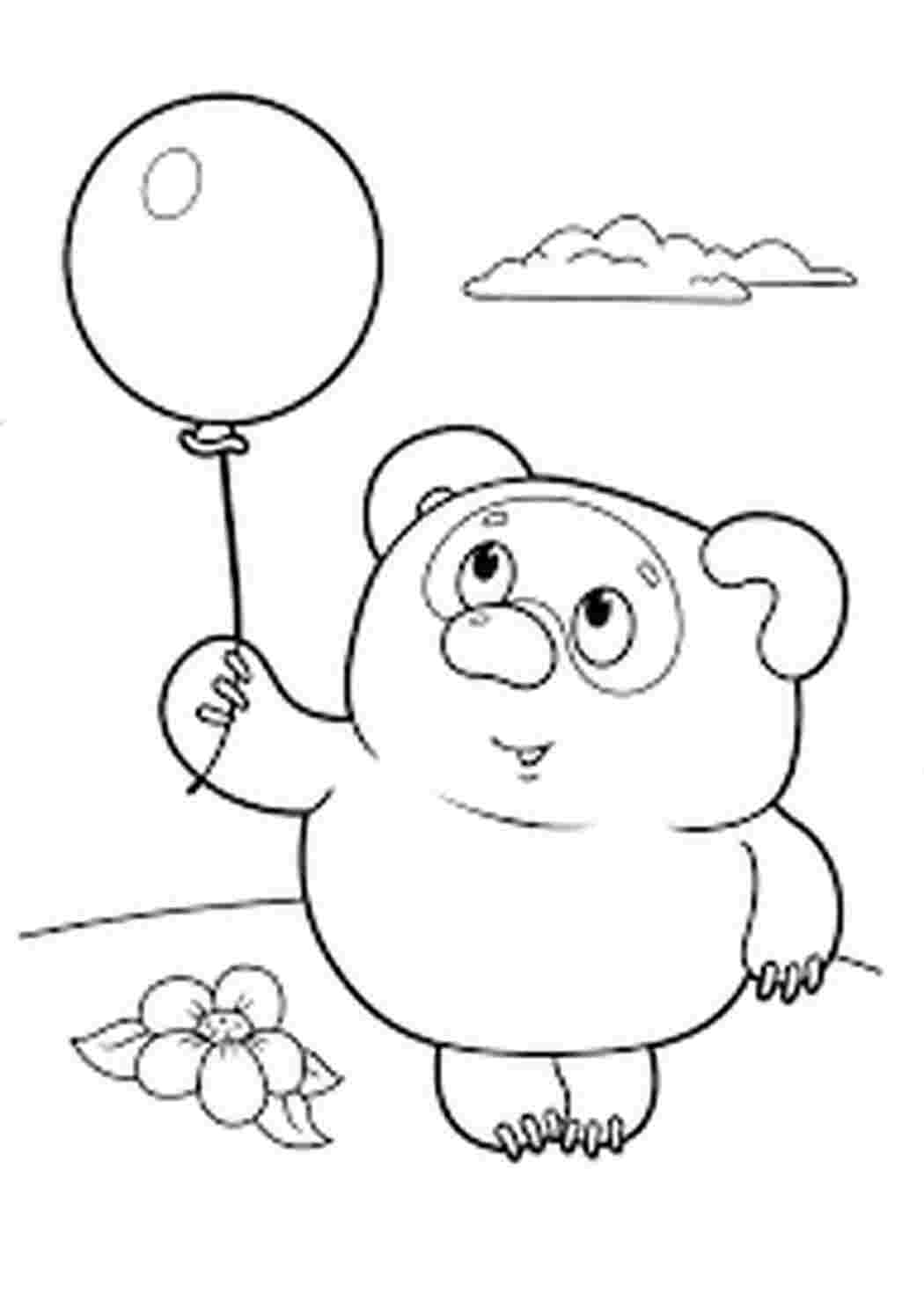 Раскраска Розфарбунки з ведмедями та ведмежатами