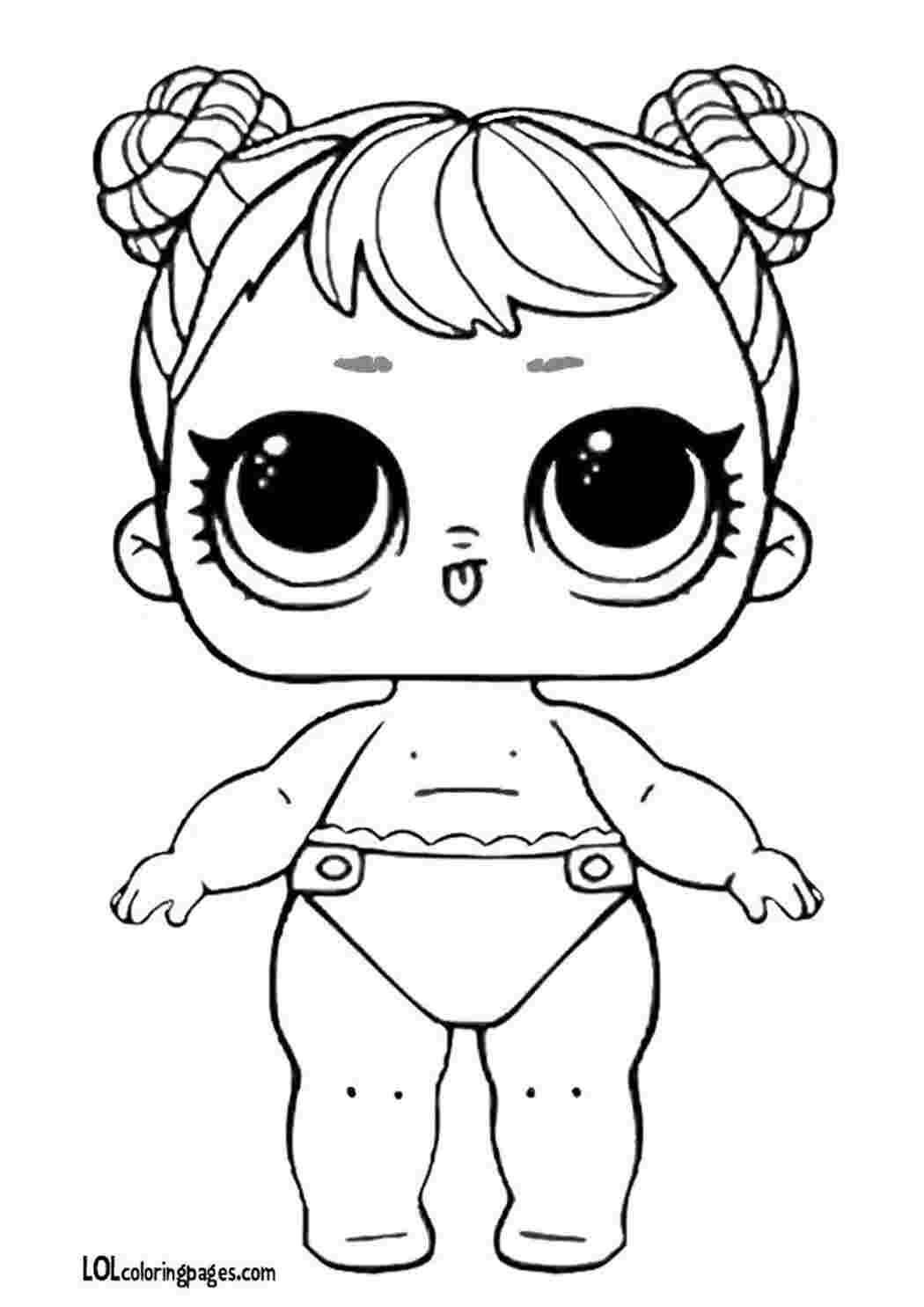 Раскраска Розфарбування для дівчаток з лялькою LOL Lil Dawn розмальовки LOL домашні улюбленці