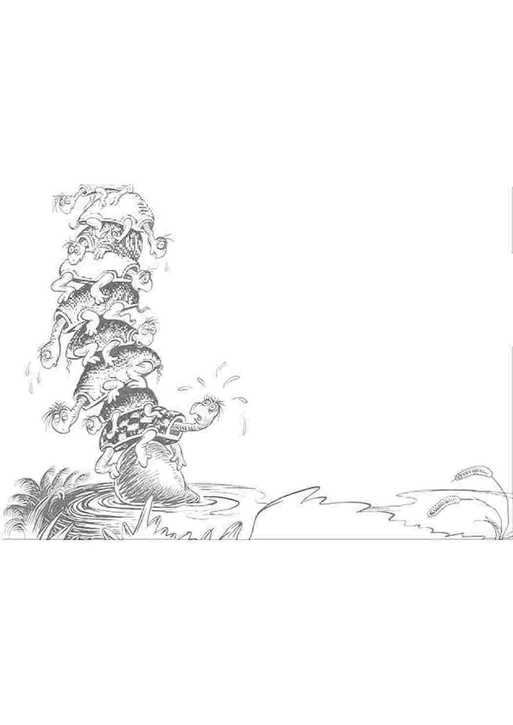 Раскраска Статуя з черепах