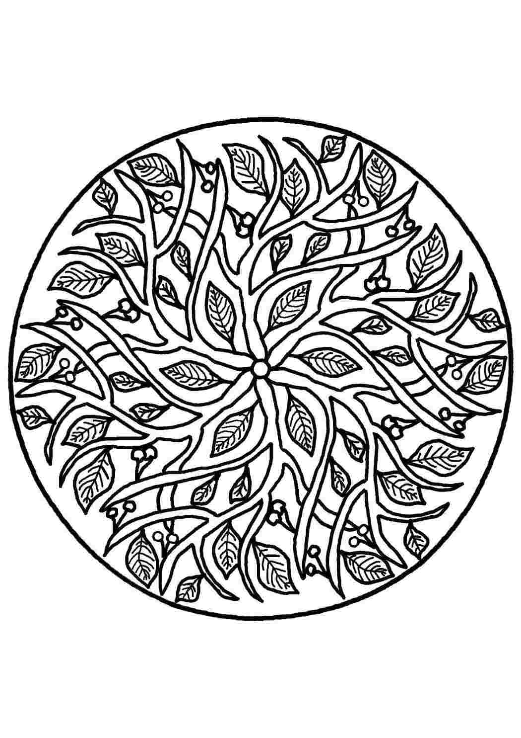 Раскраска Квітковий візерунок на чашці