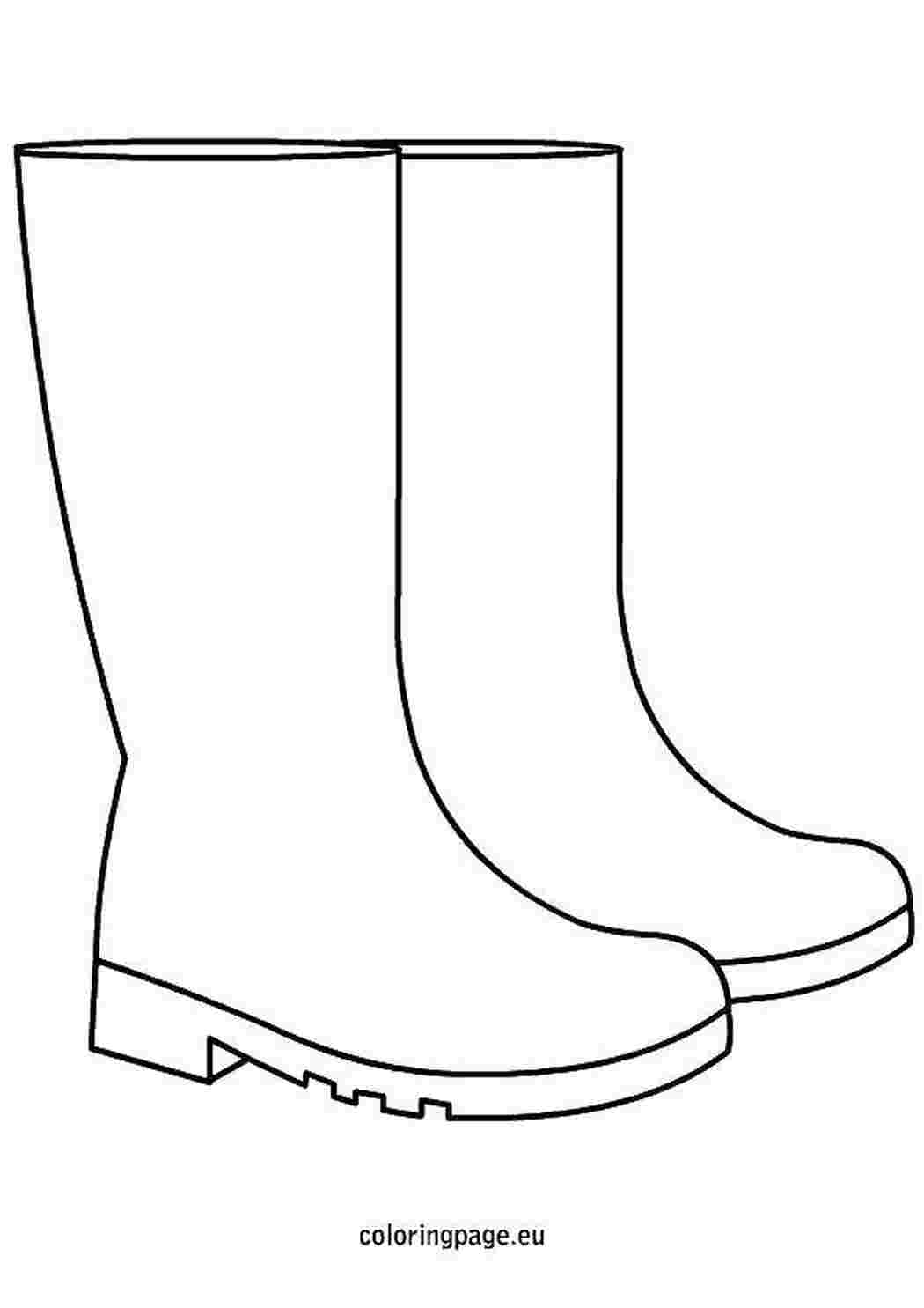 Раскраска Гумові чоботи