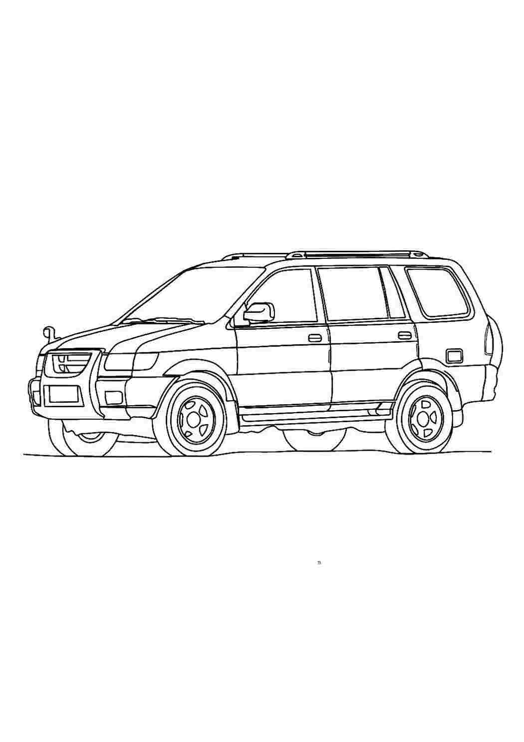 Раскраска Автомобіль