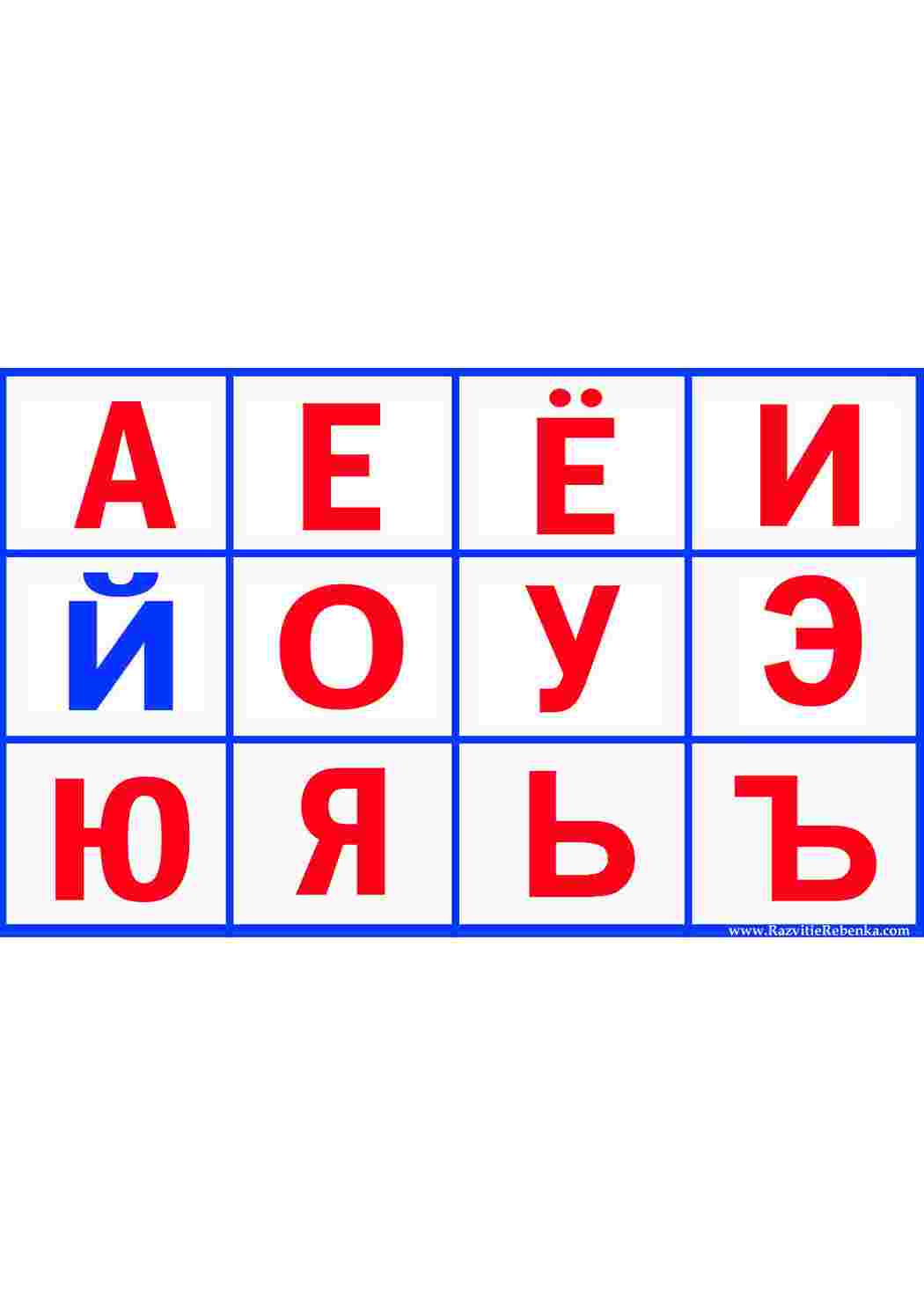 Раскраска алфавіт російські літери