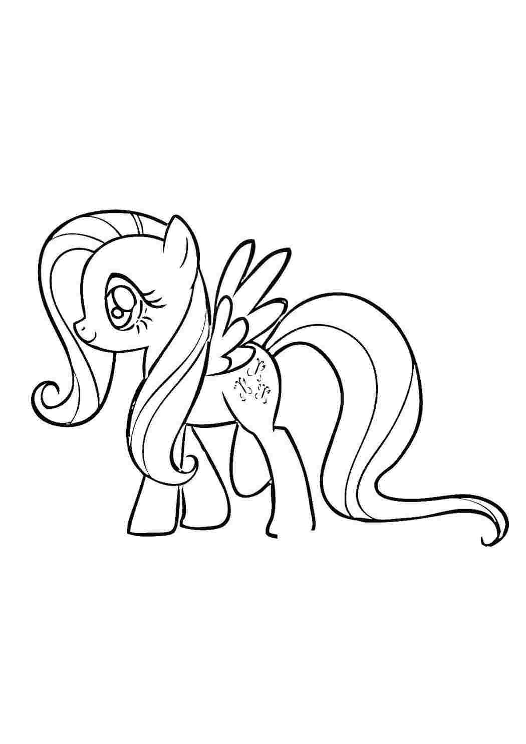 Раскраска Пні з My Little Pony