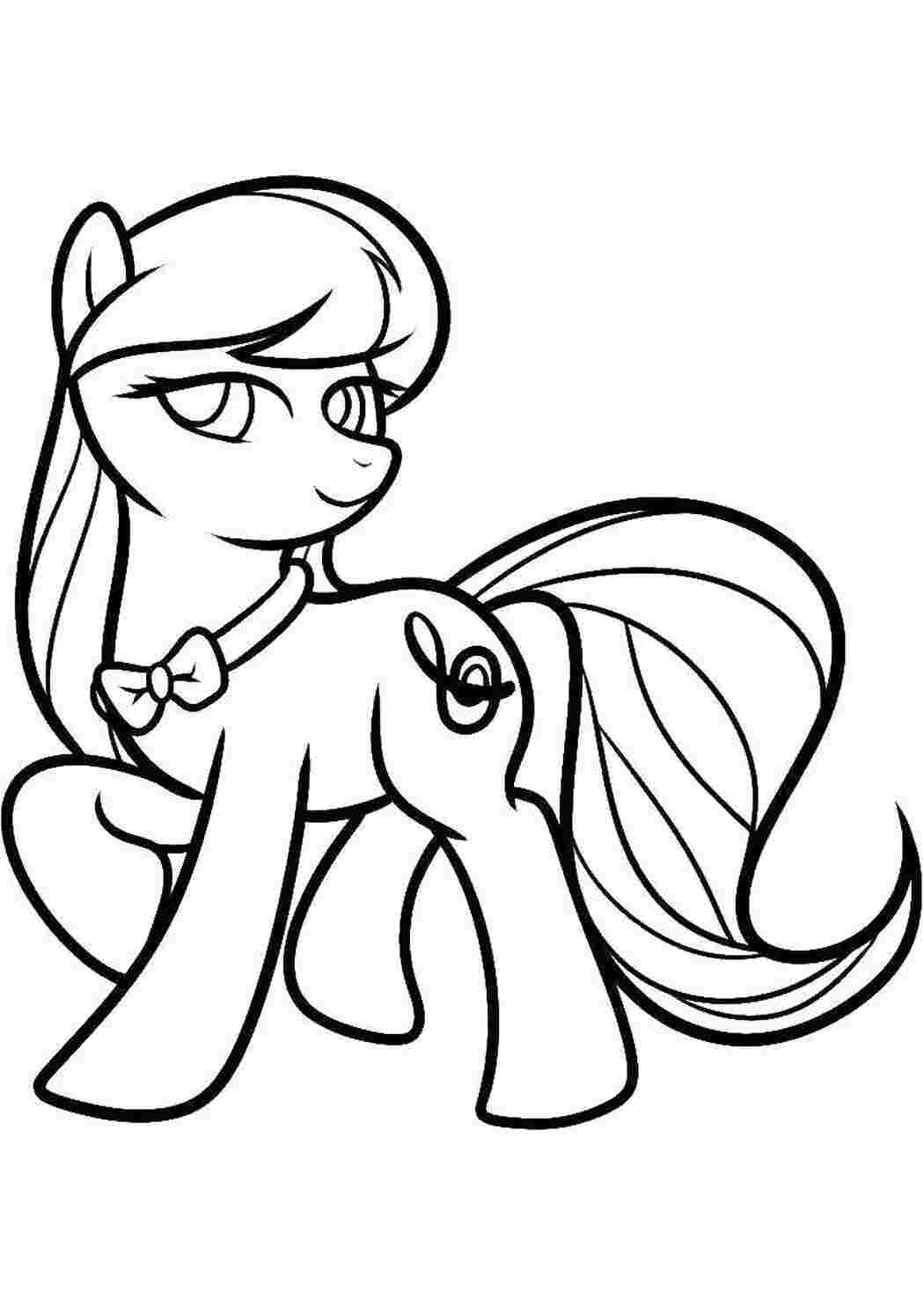Раскраска Пні з My Little Pony