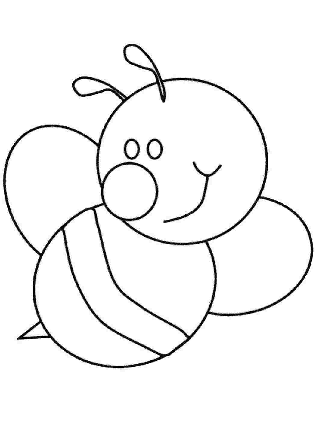 Раскраска Розфарбунки з жирним контуром Прості розфарбунки Перші розфарбунки для малюків