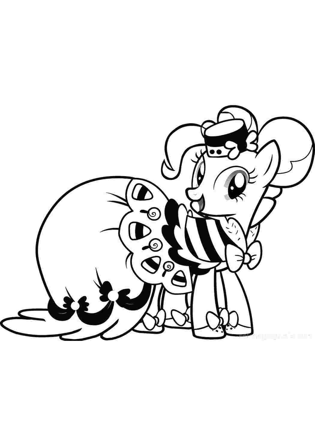 Раскраска Пні з My Little Pony