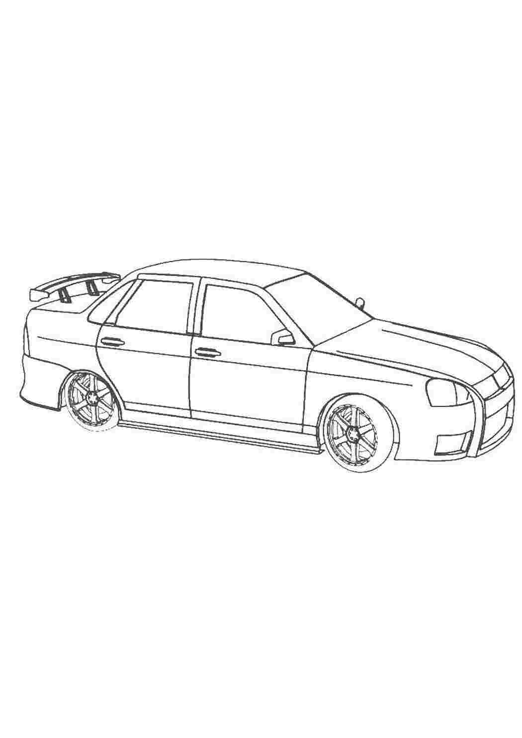 Раскраска Автомобіль