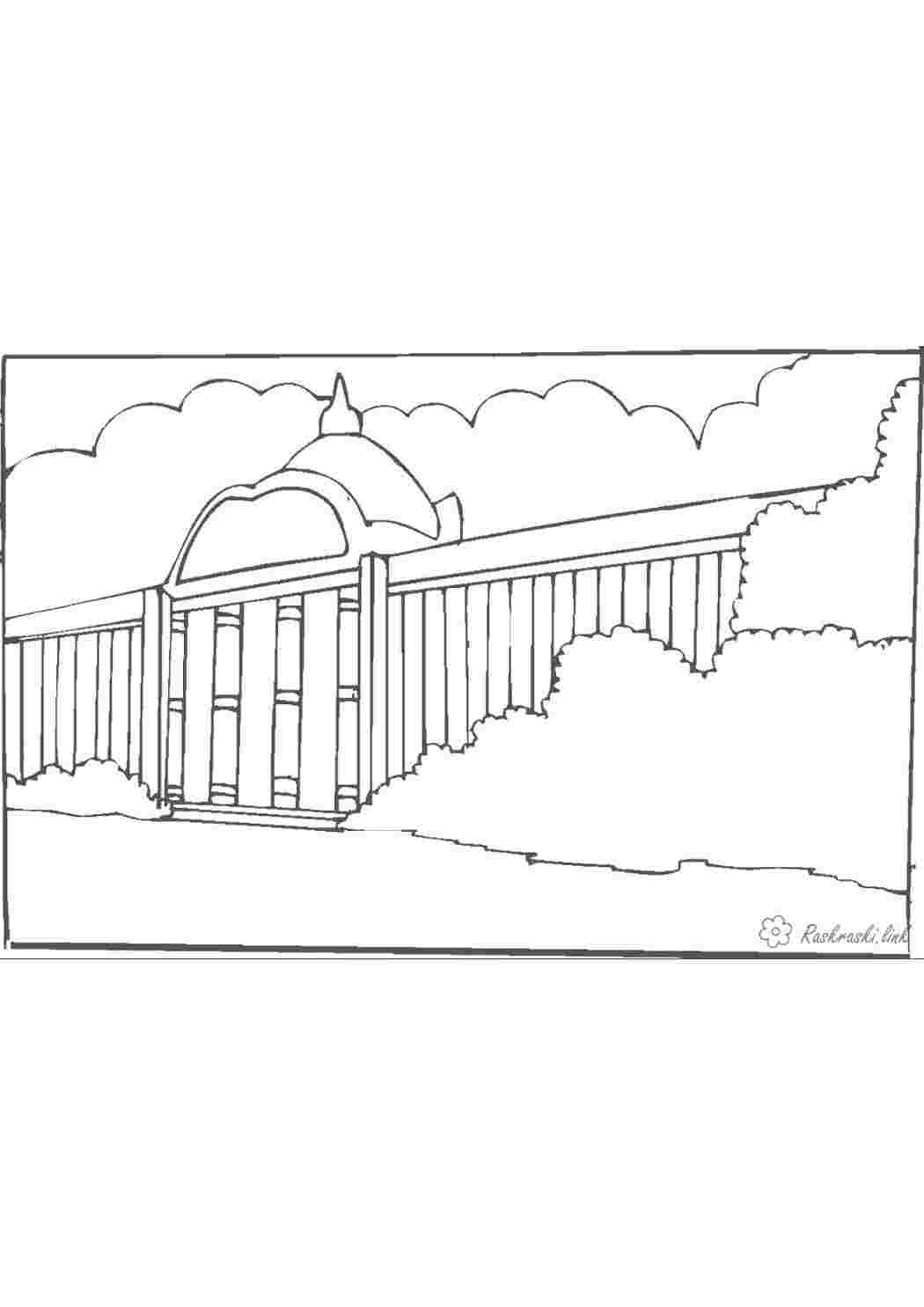 Раскраска Петербург Зимовий палац