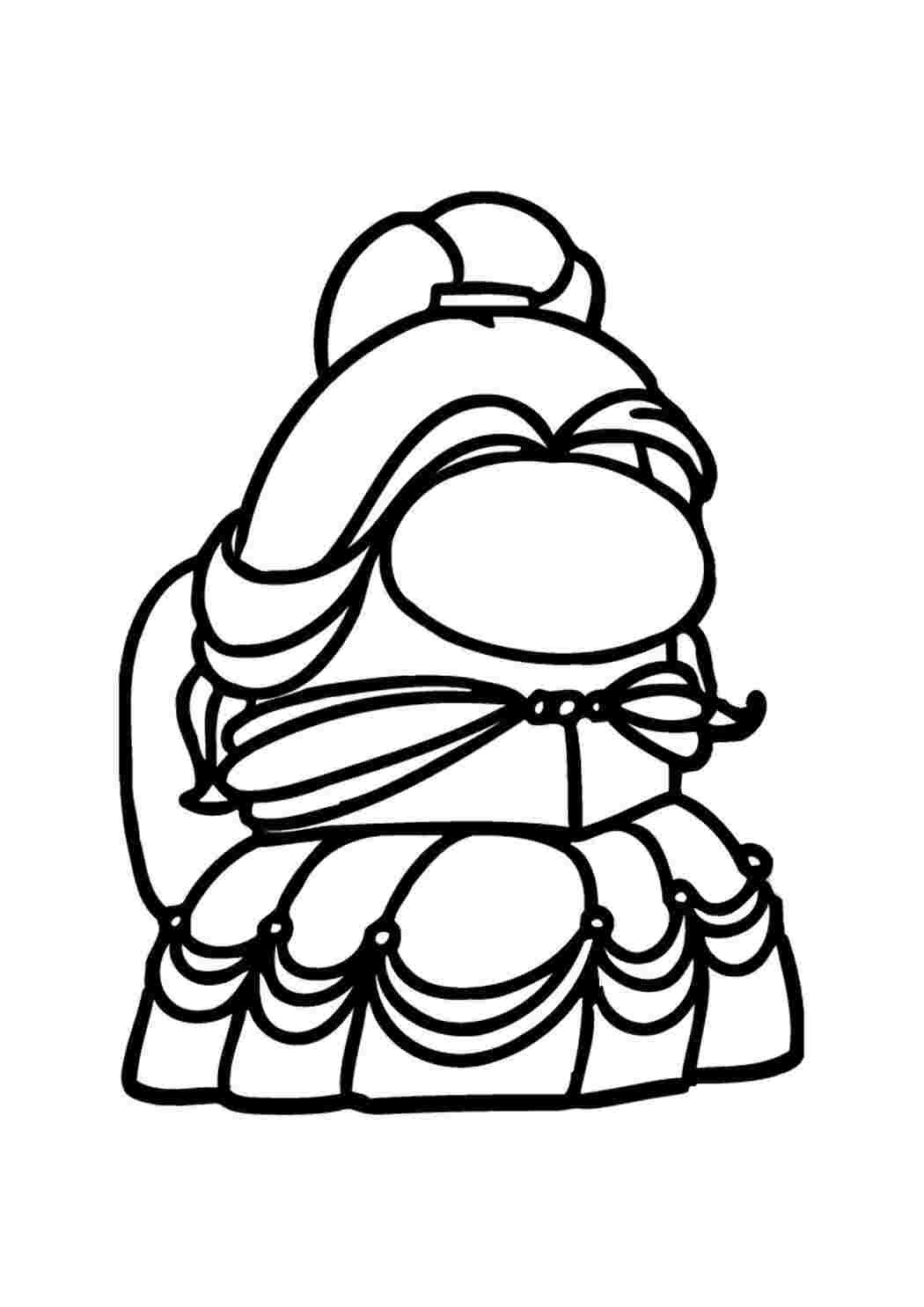 Раскраска Гарні розмальовки Принцеса