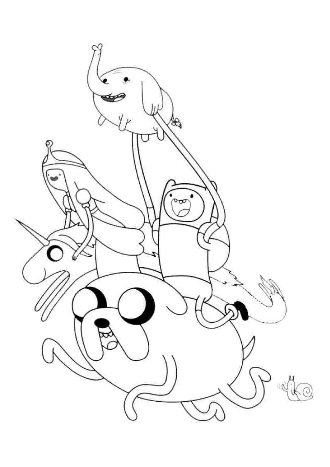 Раскраска Гарні розмальовки Літаючі персонажі