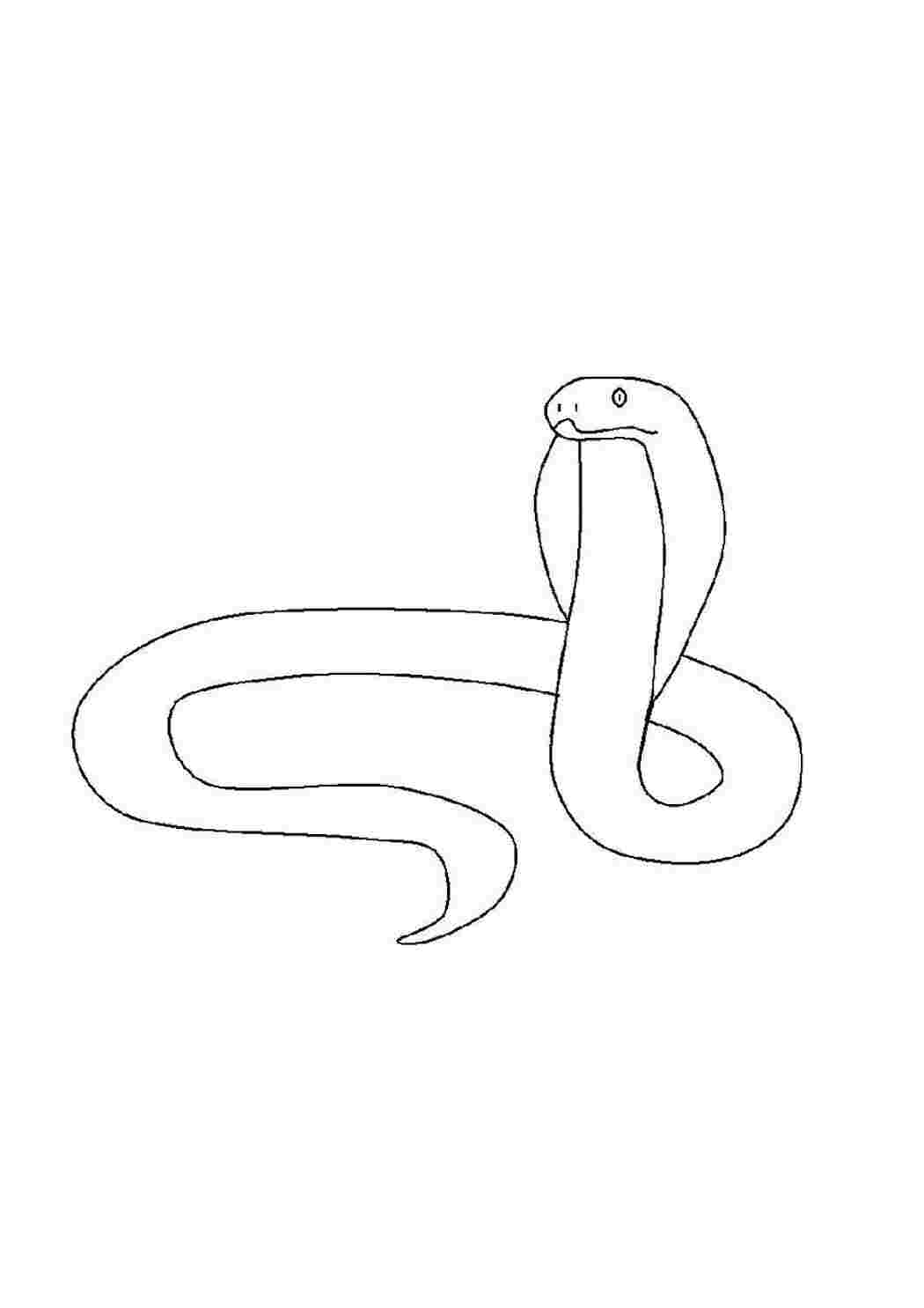 Раскраска Кобра