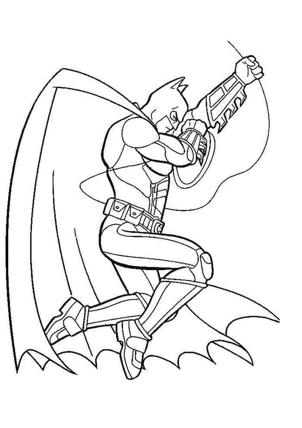Раскраска Бетмен