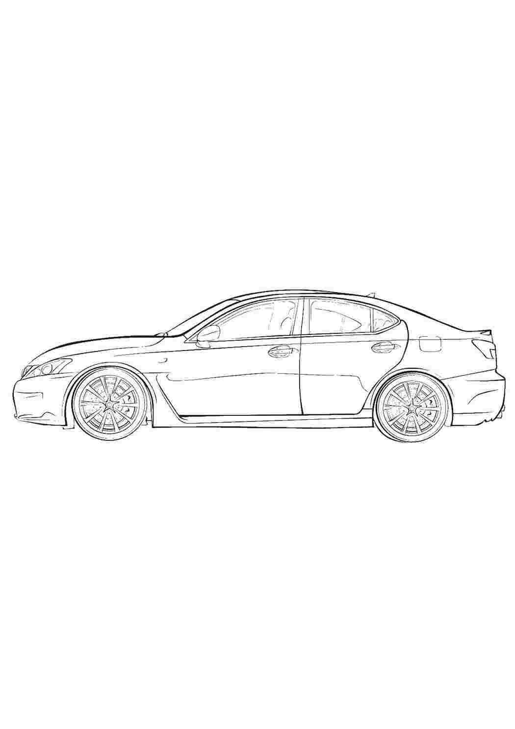 Раскраска Автомобіль
