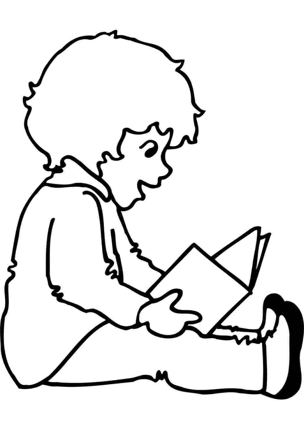 Раскраска Цікава книжка