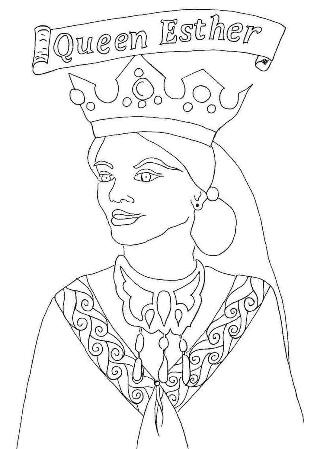 Раскраска Королева