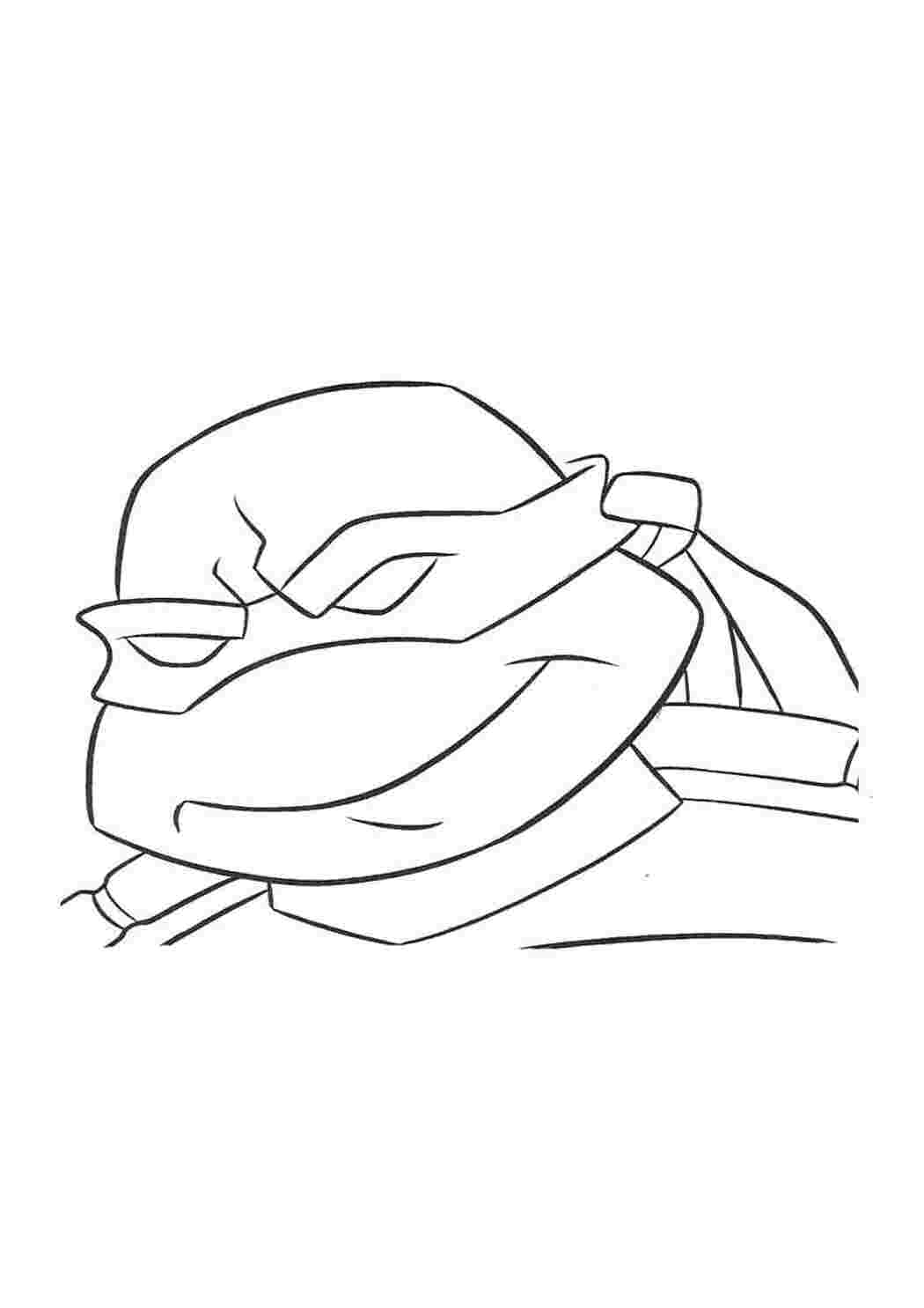 Раскраска Хитра черепашка