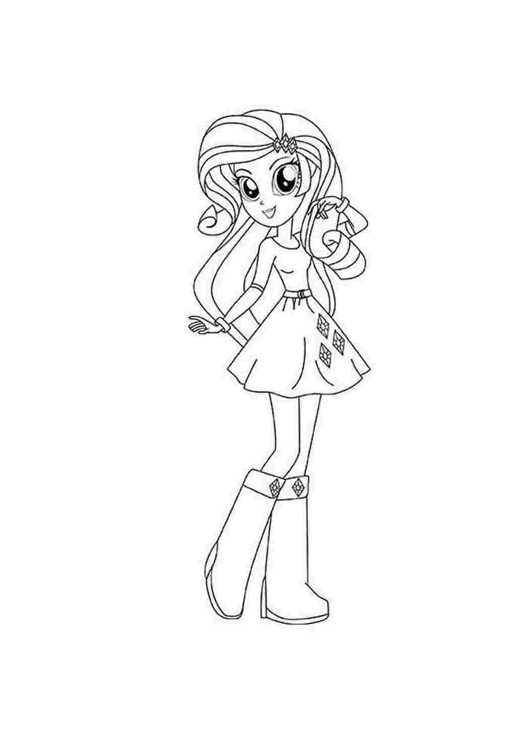 Раскраска Дитячі розмальовки для дівчаток та хлопчиків