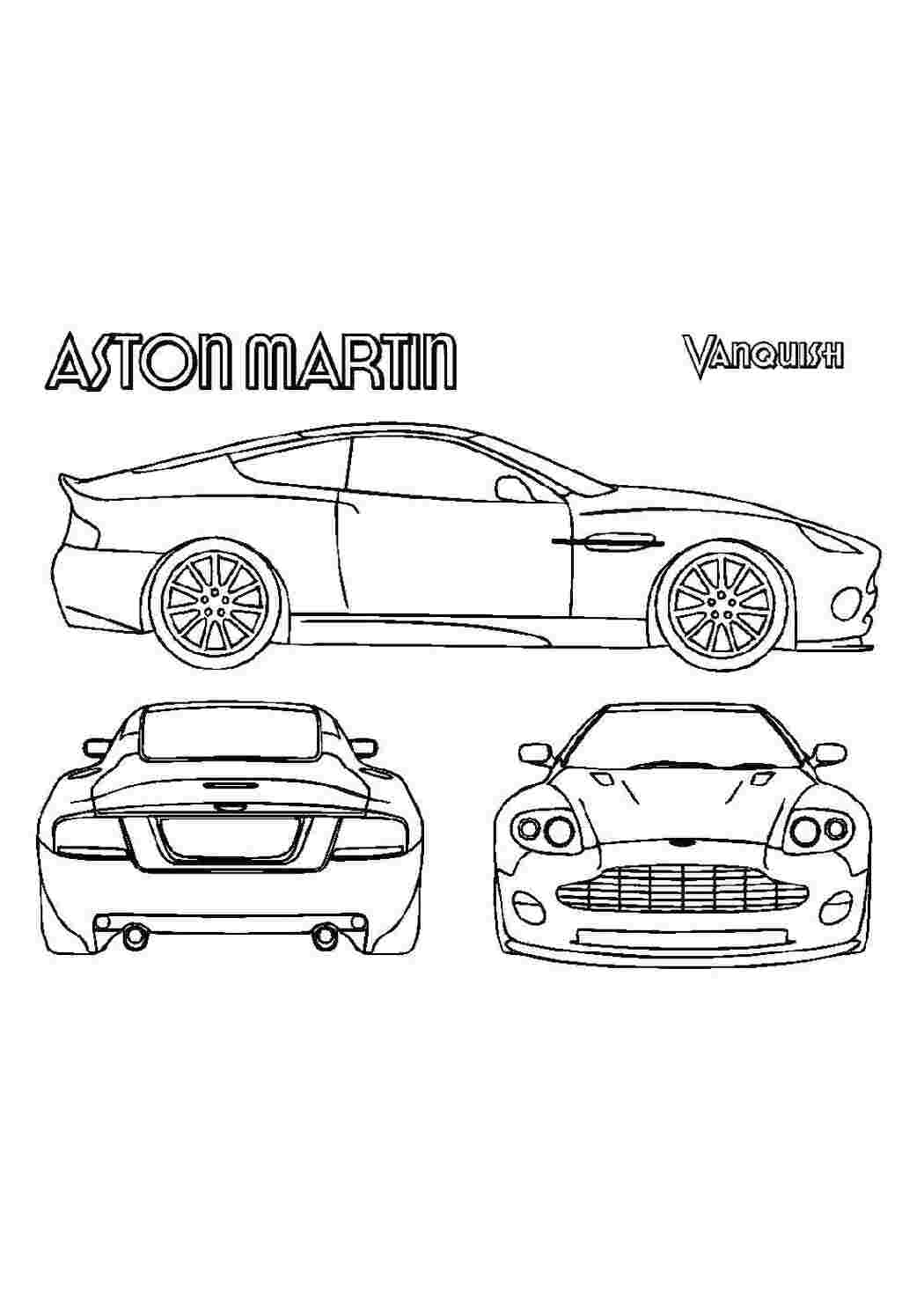 Раскраска Крутий автомобіль