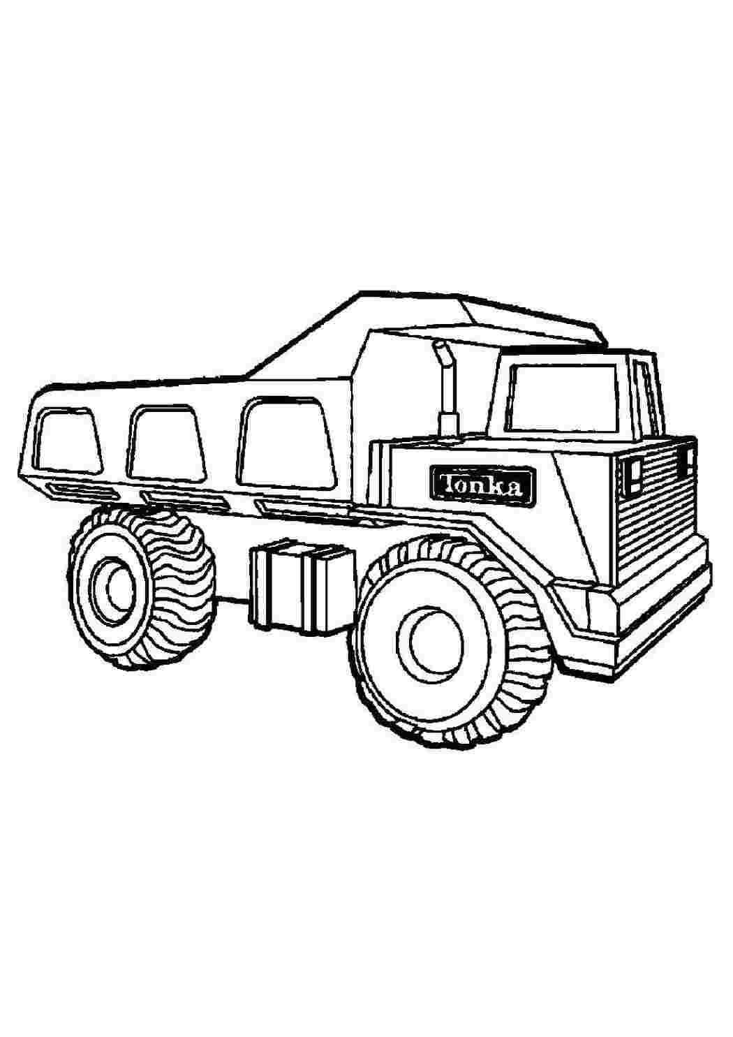 Раскраска Тонка