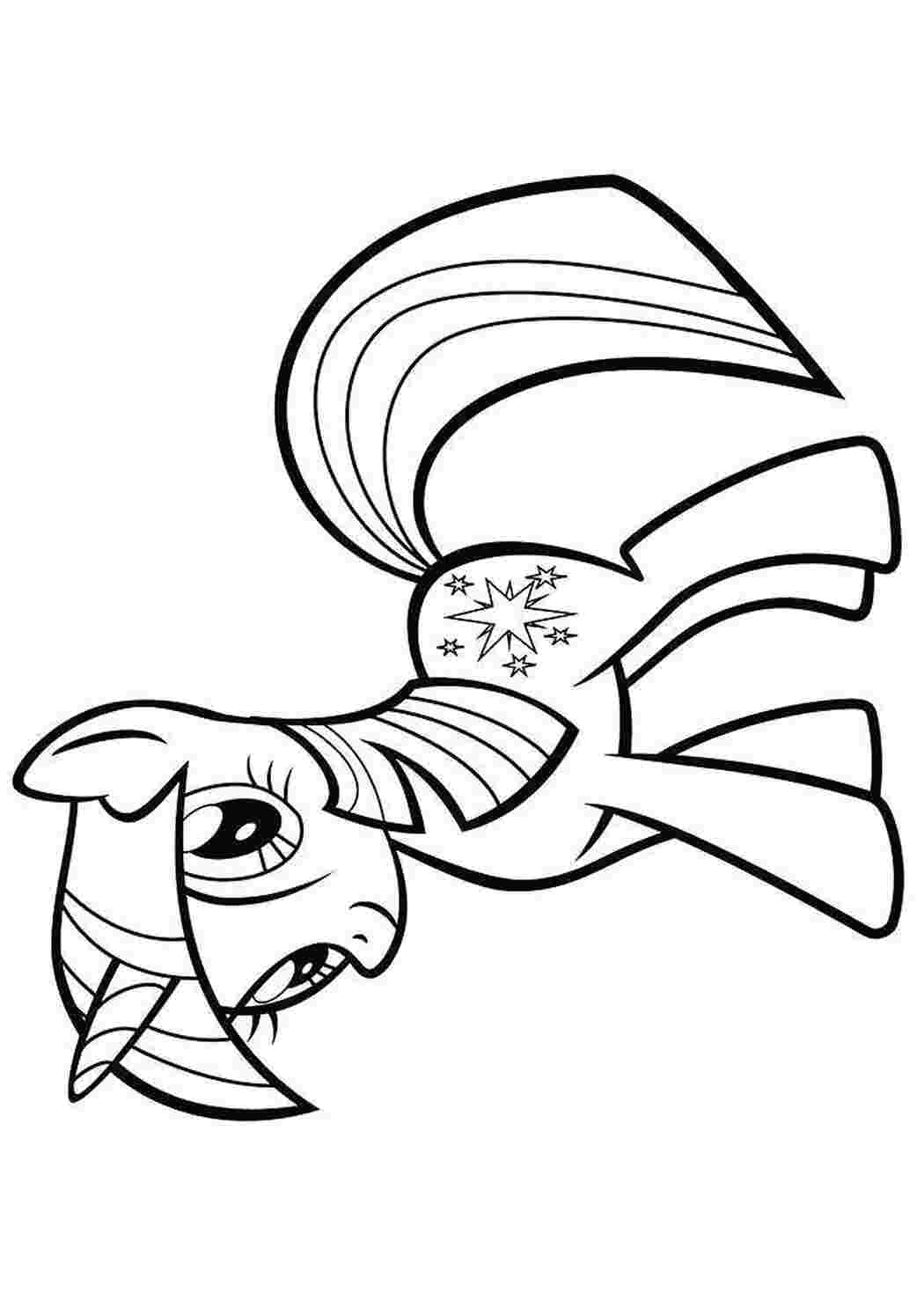 Раскраска Пні з My Little Pony