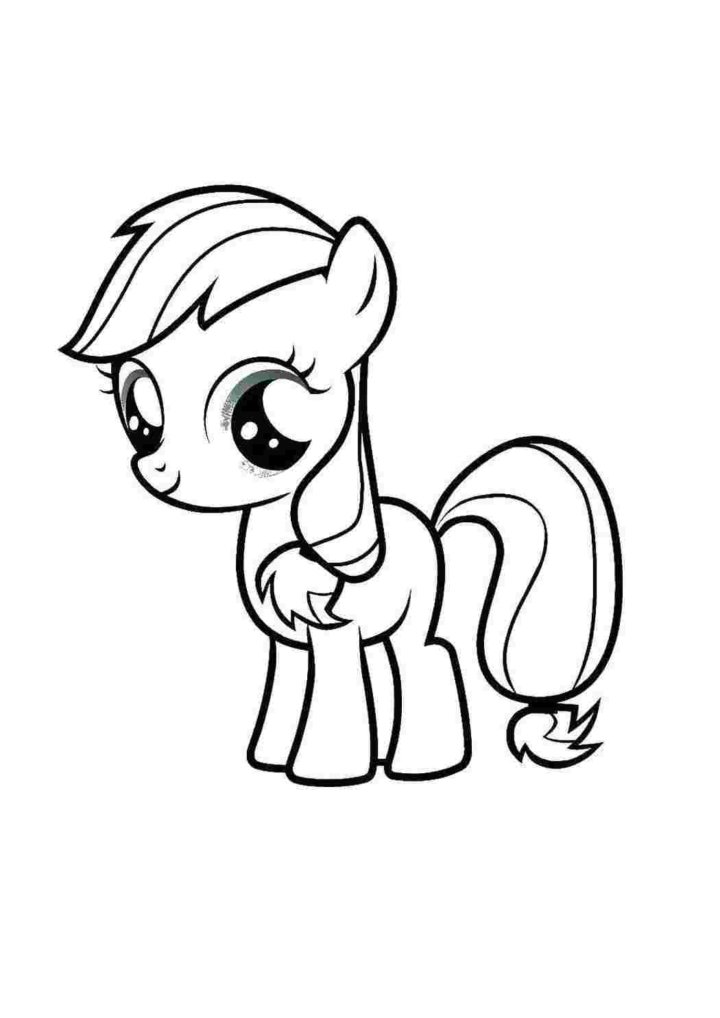Раскраска Пні з My Little Pony