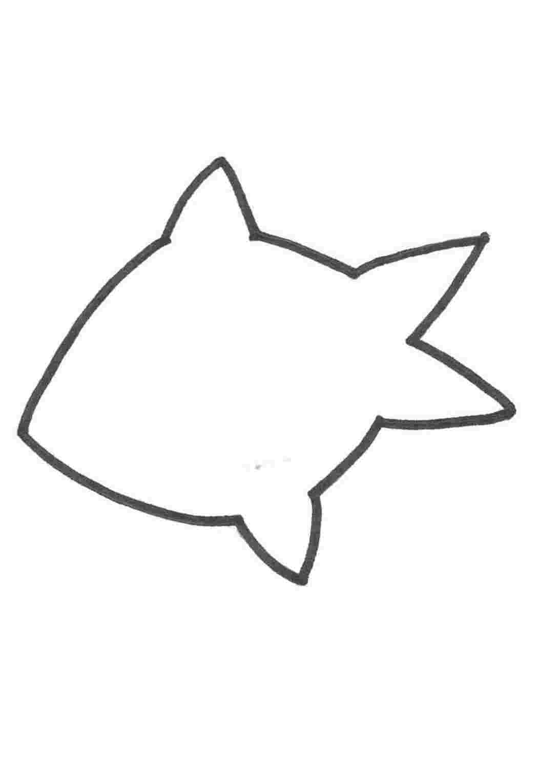 Раскраска рибка