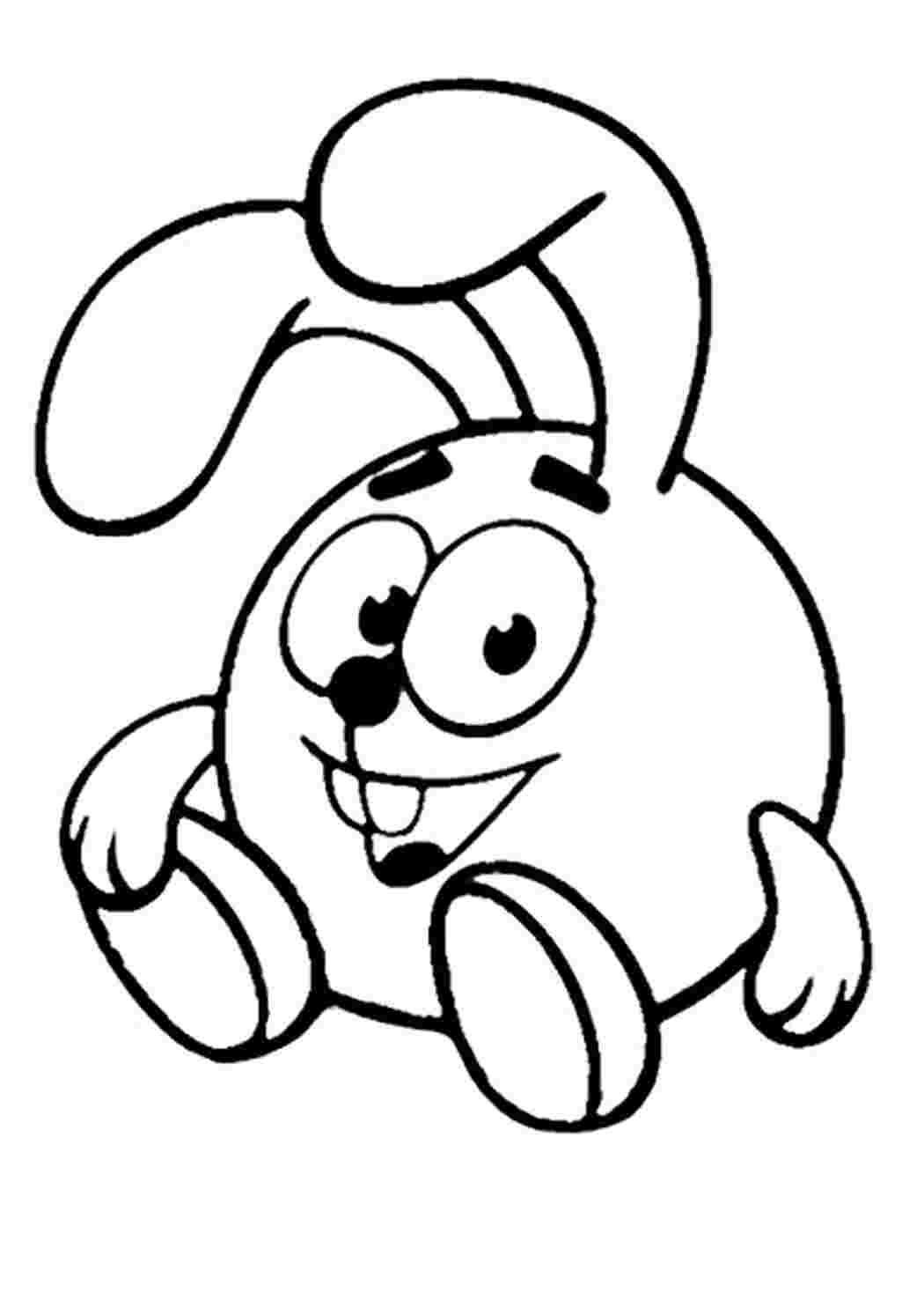 Раскраска Розфарбунки для дівчаток 3 роки