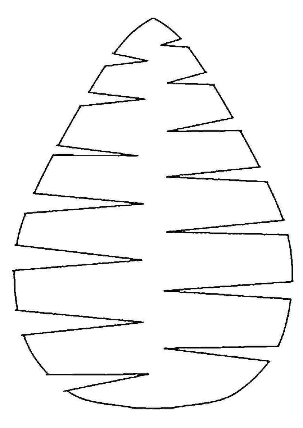 Раскраска Розфарбовки контури для вирізання листя дітям