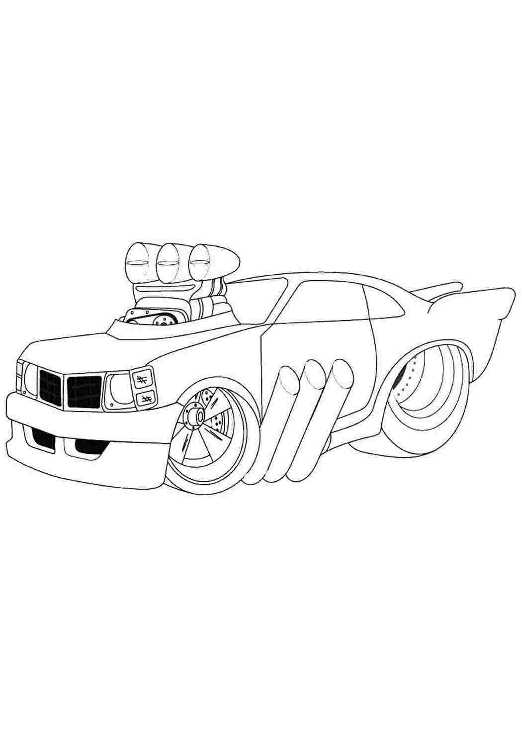 Раскраска Автомобіль