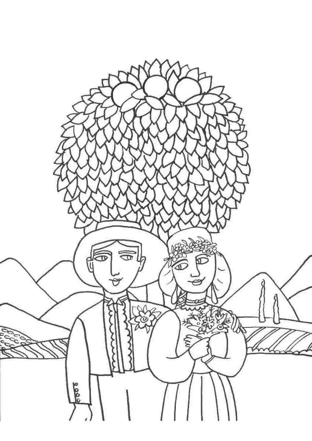 Раскраска Платації